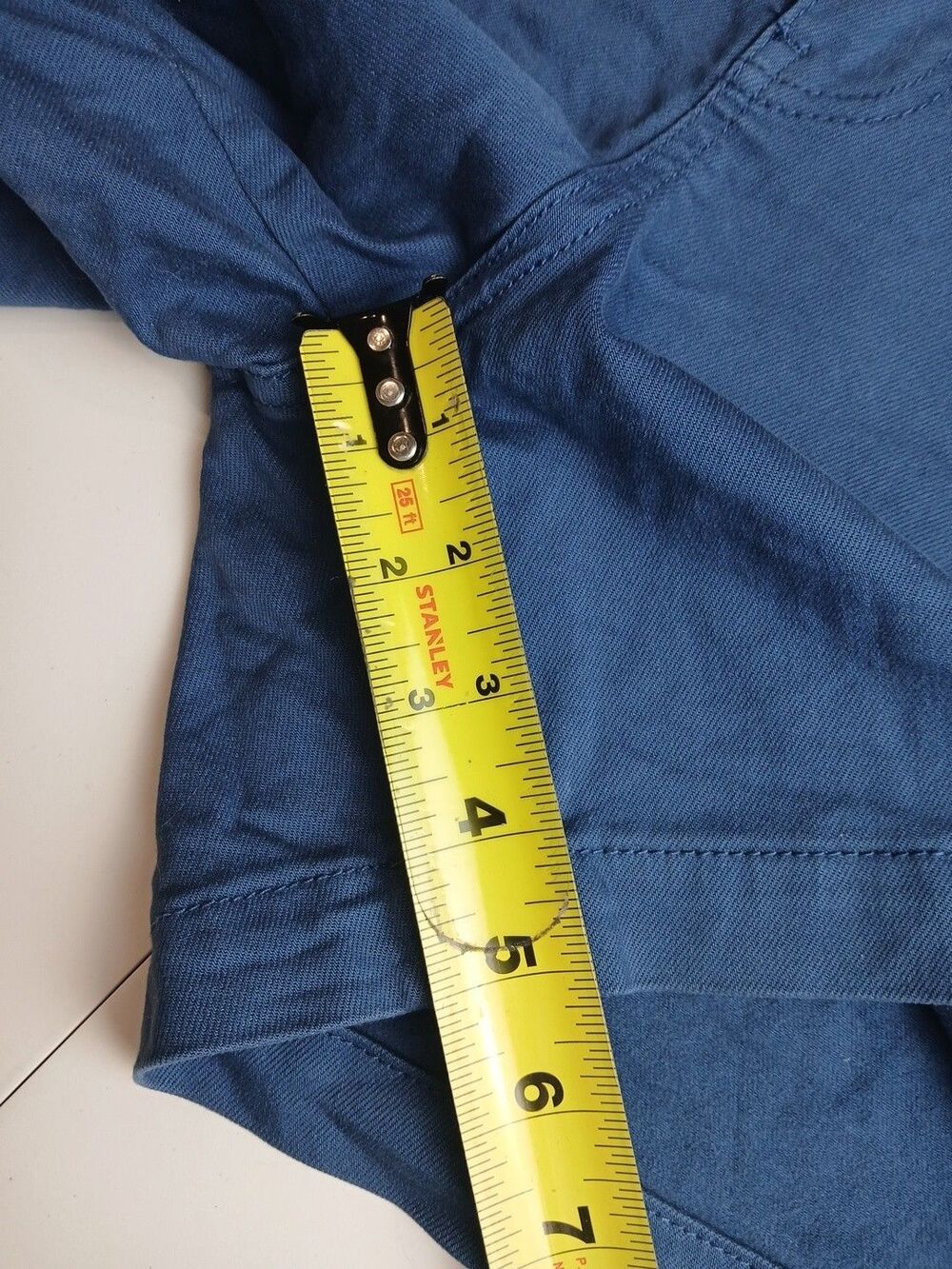 KUT from the Kloth Women's Sz 16 Blue Cargo Shorts Utility Hiking Casual Comfort - Picture 6 of 8